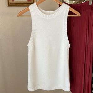 Sleeveless sweater